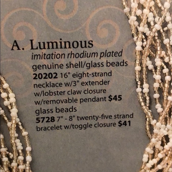 NWT Premier Designs Luminous Necklace - Picture 6 of 7
